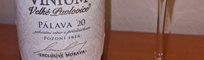 Pálava 2020, vínárstvo Vinium, Česká republika