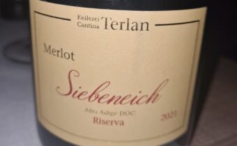 Merlot Riserva 2021, Siebeneich, vinárstvo Terlan, Taliansko