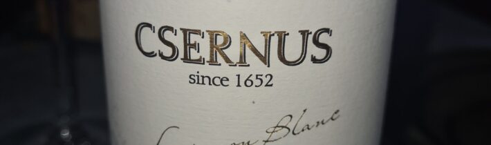 Sauvignon Blanc 2023, vinárstvo Csernus, Slovensko