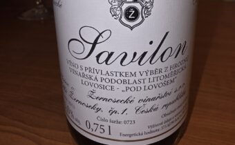Savilon, selection of grapes, Žernosecké vinařství, Czech Republic
