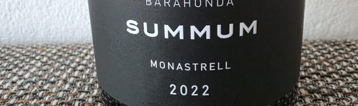 Summum Monastrell 2022, виноробня Barahonda, DO Yecla, Іспанія