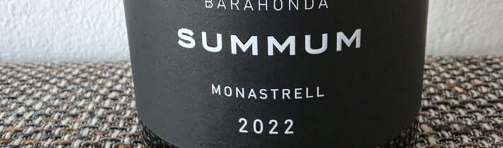 Summum Monastrell 2022, winery Barahonda, DO Yecla, Spain