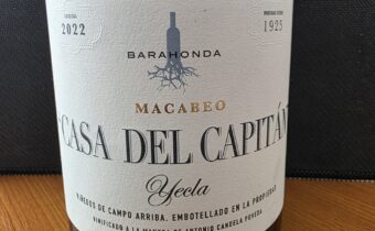 Macabeo Casa del Capitán 2022, vinárstvo Barahonda, D.O. Yecla, Španielsko