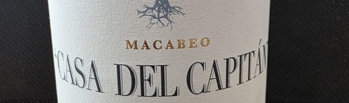 Macabeo Casa del Capitán 2022, vinárstvo Barahonda, D.O. Yecla, Španielsko