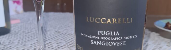 Sangiovese, винодельня Luccarelli, регион Puglia, Италия
