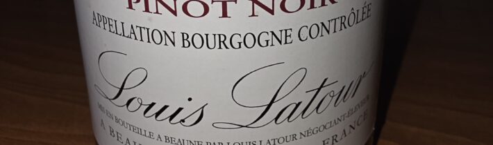Pinot Noir 2021, Beaune, Côte d’Or, виноробство Louis Latour, Франція