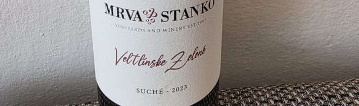 Veltlínske Zelené 2023, виноробня Mrva & Stanko, Словаччина