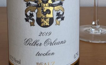 Gelber Orleans 2019, vinárstvo Knipser, Pfalz, Nemecko