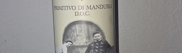 Primitivo di Manduria D.O.P. 2022, vinárstvo Enodelta Cantine Cav. Antonio Caputo, Taliansko